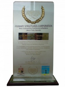 2005 Marketing Excellence Awards - Most Outstanding Contractors & Builders